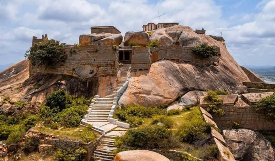 Bahaddur Bandi Fort, Bahaddur Bandi, Karnataka, India